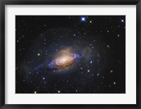 Framed Spiral Galaxy in the Constellation Leo