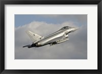 Framed Eurofighter 2000 Typhoon of the Italian Air Force