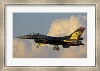 Framed Solo Turk F-16 of the Turkish Air Force
