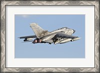 Framed Italian Air Force Panavia Tornado ECR