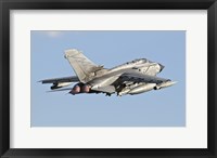 Framed Italian Air Force Panavia Tornado ECR