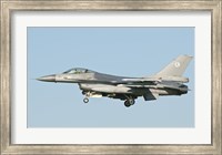 Framed Dutch F-16 aircraft