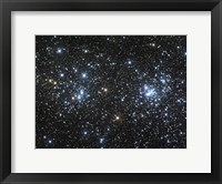 Framed Double Cluster, NGC 884 and NGC 869