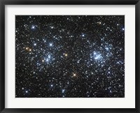 Framed Double Cluster, NGC 884 and NGC 869