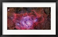 Framed Lagoon Nebula