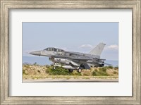 Framed F-16D of the Royal Singapore Air Force