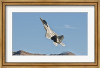Framed US Air Force F-22 Raptor, Nellis Air Force Base, Nevada