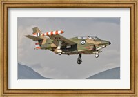 Framed T-2 Buckeye of the Hellenic Air Force at Kalamata Air Base, Greece