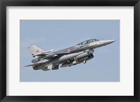 Framed Turkish-built F-16, Izmir Air Show in Turkey