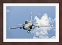 Framed Dassault Rafale of the French Air Force Over Brazil