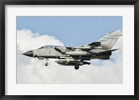 Framed Italian Air Force Panavia Tornado ECR  in flight