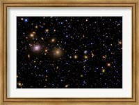 Framed Perseus Galaxy Cluster