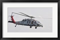 Framed SH-60 Helicopter