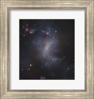Framed Starburst Galaxy