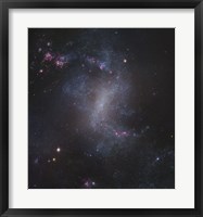 Framed Starburst Galaxy