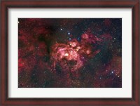 Framed Emission Nebula Located in the Constellation Scorpius (NGC 6357)