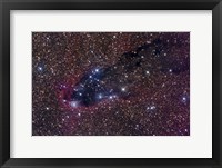 Framed Dark Tower, Cometary Globule in Scorpius