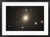 Framed Elliptical Galaxy Messier 87
