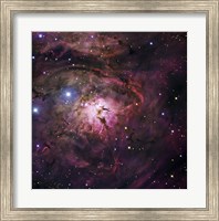 Framed Hourglass Nebula