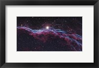 Framed Veil Supernova Remnant