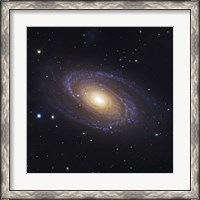 Framed Bodes Galaxy, a Spiral Galaxy in Ursa Major
