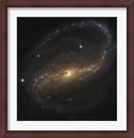 Framed Barred Spiral Galaxy in the Constellation Pegasus