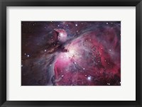 Framed Orion Nebula (close-uo)