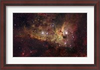 Framed Eta Carinae nebula