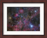 Framed Vela Supernova Remnant