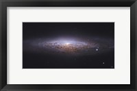 Framed Spiral Galaxy in Lynx