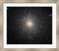 Framed Globular Cluster in Tucana