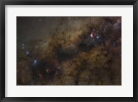 Framed Galactic Center of the Milky Way Galaxy