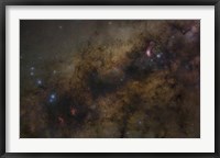 Framed Galactic Center of the Milky Way Galaxy
