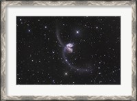 Framed Interacting Galaxies in Corvus