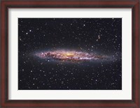 Framed Starburst Galaxy in Centaurus