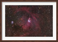 Framed Cone Nebula region in Monoceros