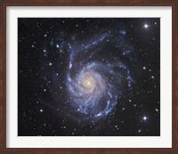 Framed Pinwheel Galaxy in Ursa Major
