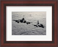 Framed Dassault Rafale B of the French Air Force