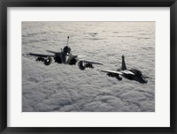 Framed Dassault Rafale B of the French Air Force