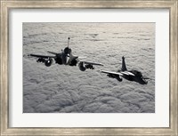 Framed Dassault Rafale B of the French Air Force