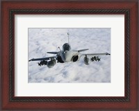 Framed Dassault Rafale B of the French Air Force (front view)