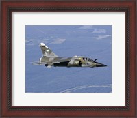 Framed Mirage F1CR of the French Air Force over France