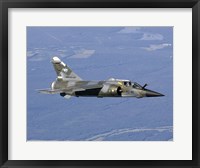 Framed Mirage F1CR of the French Air Force over France