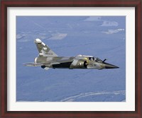 Framed Mirage F1CR of the French Air Force over France