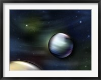 Framed Planets in Space