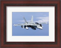 Framed CF-188A Hornet of the Royal Canadian Air Force (front view)