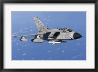 Framed Italian Air Force Tornado IDS armed with AGM-88 HARM missiles