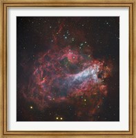 Framed Omega Nebula in Sagittarius