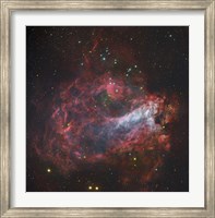 Framed Omega Nebula in Sagittarius
