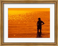 Framed Fishing, Surfer's Paradise, Australia